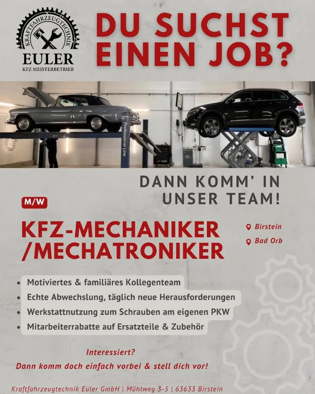 EULER KFZ MEISTERBETRIEB - Kfz-Meisterwerkstatt 
