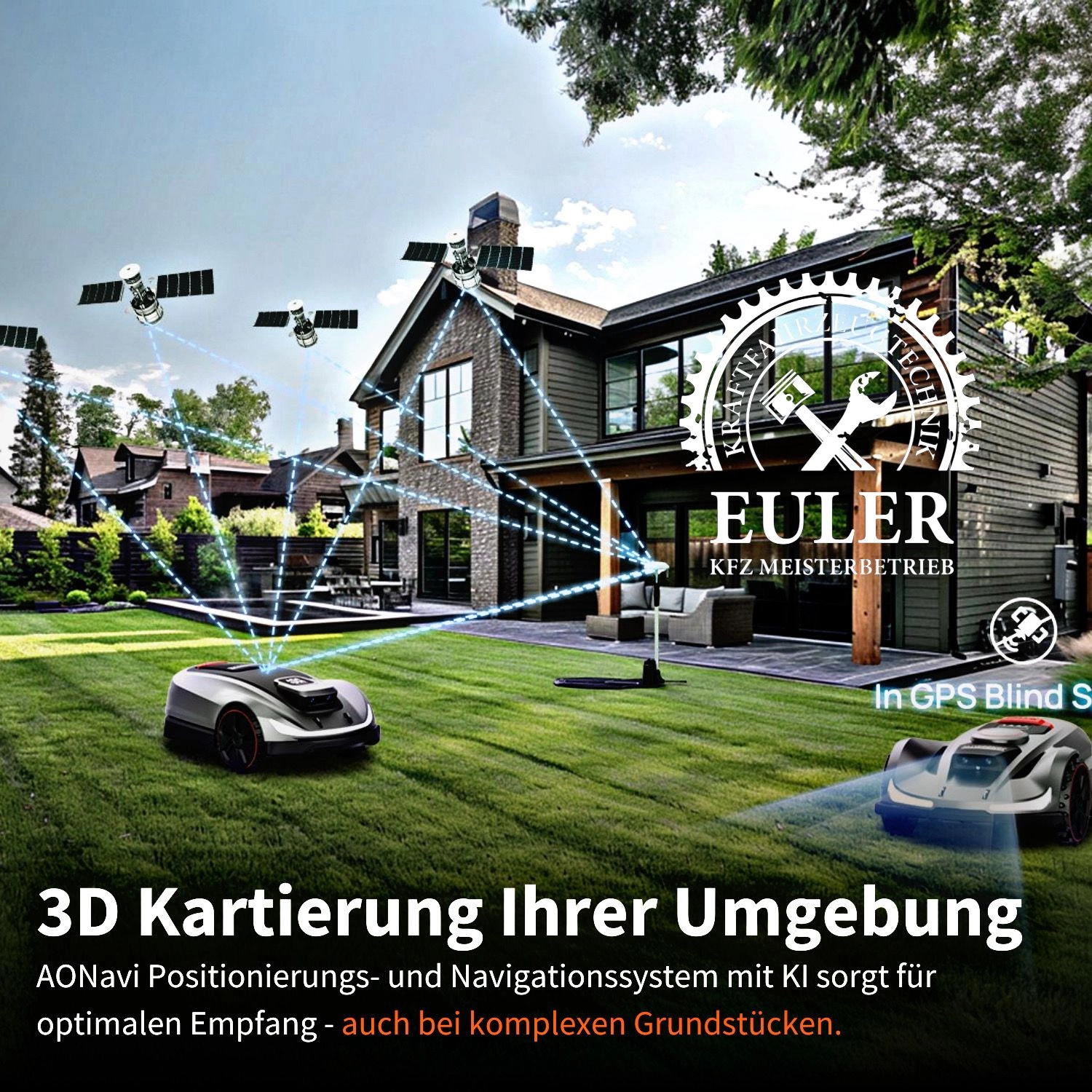 EULER KFZ MEISTERBETRIEB - Kfz-Meisterwerkstatt -Moderne Landwirtschaft mit Biokraftstoff-Traktor im Einsatz